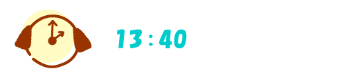 13：40